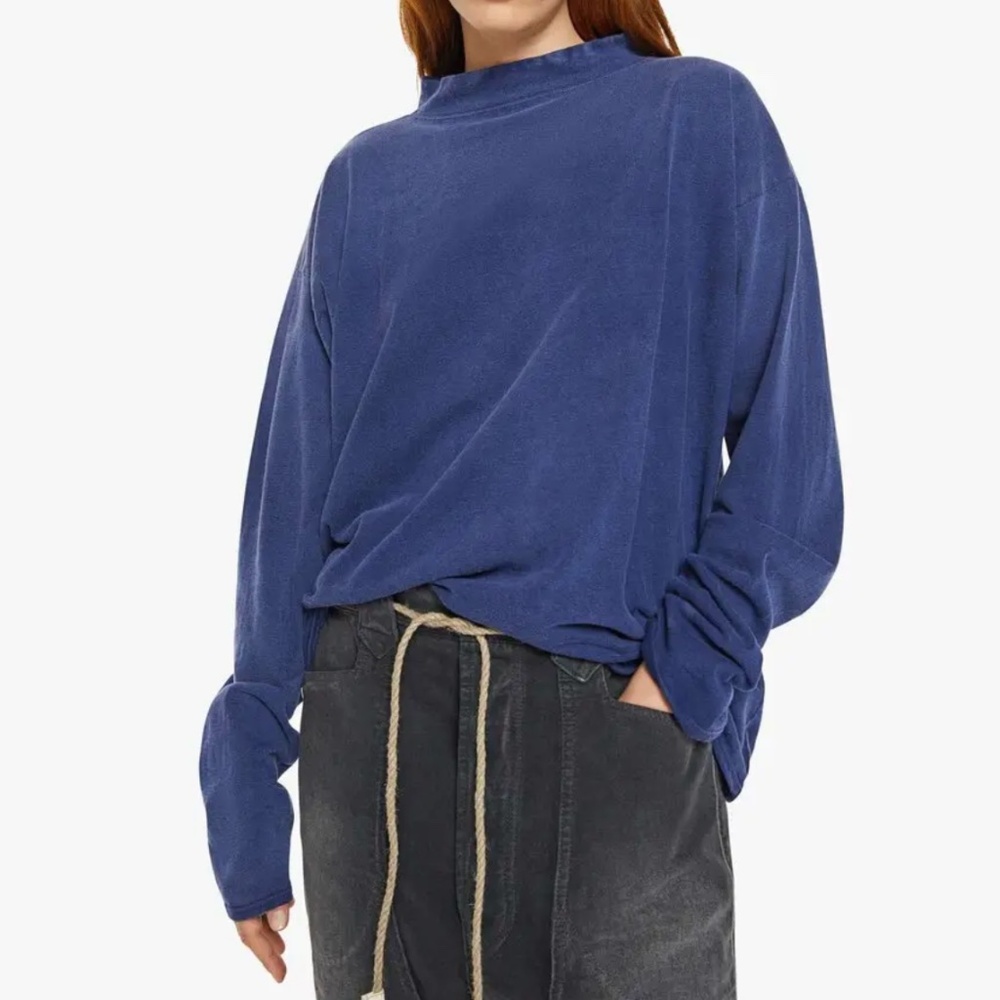 DR. COLLECTORS  Hammer Long-Sleeve T-Shirt, Sailor Blue, L